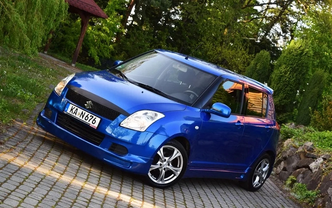 Suzuki Swift cena 16700 przebieg: 158000, rok produkcji 2008 z Limanowa małe 326